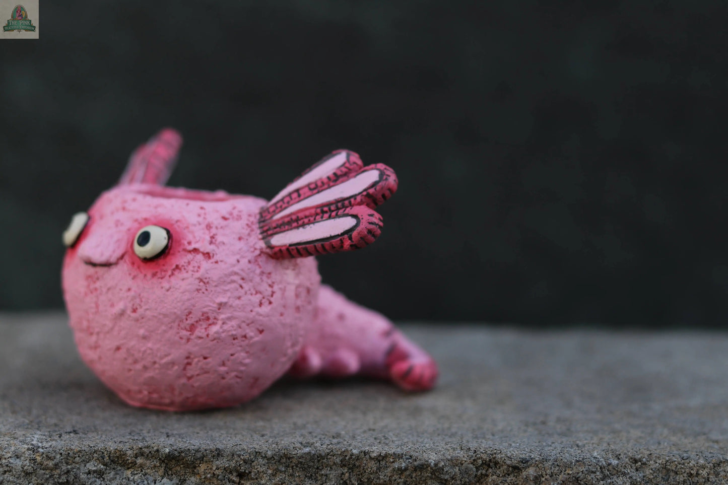 Alexander Axolotl Baby Salamander Blobhouse Planter Pink Platypus Emporium
