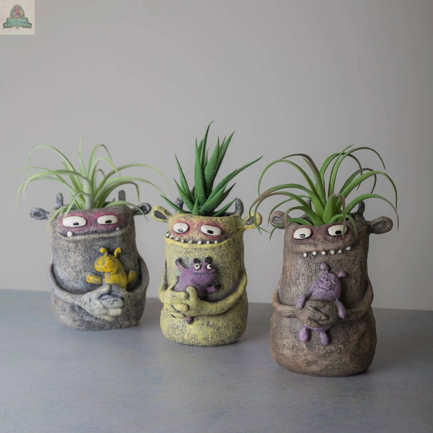 Angel Love Mama Blobhouse Planter Pink Platypus Emporium