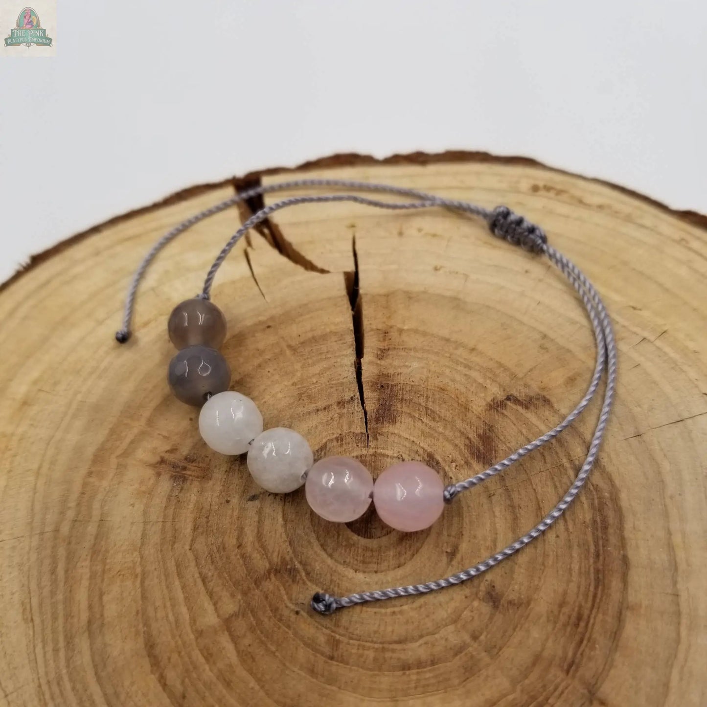 Anxiety Reliet Natural Crystal Bead Bracelet CHAKRA JEWELRY