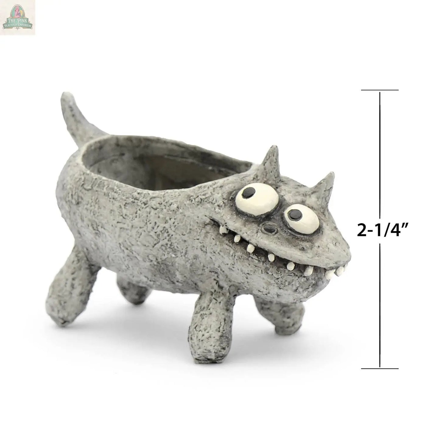Baby Fluffy Mini Blobhouse Planter Pink Platypus Emporium