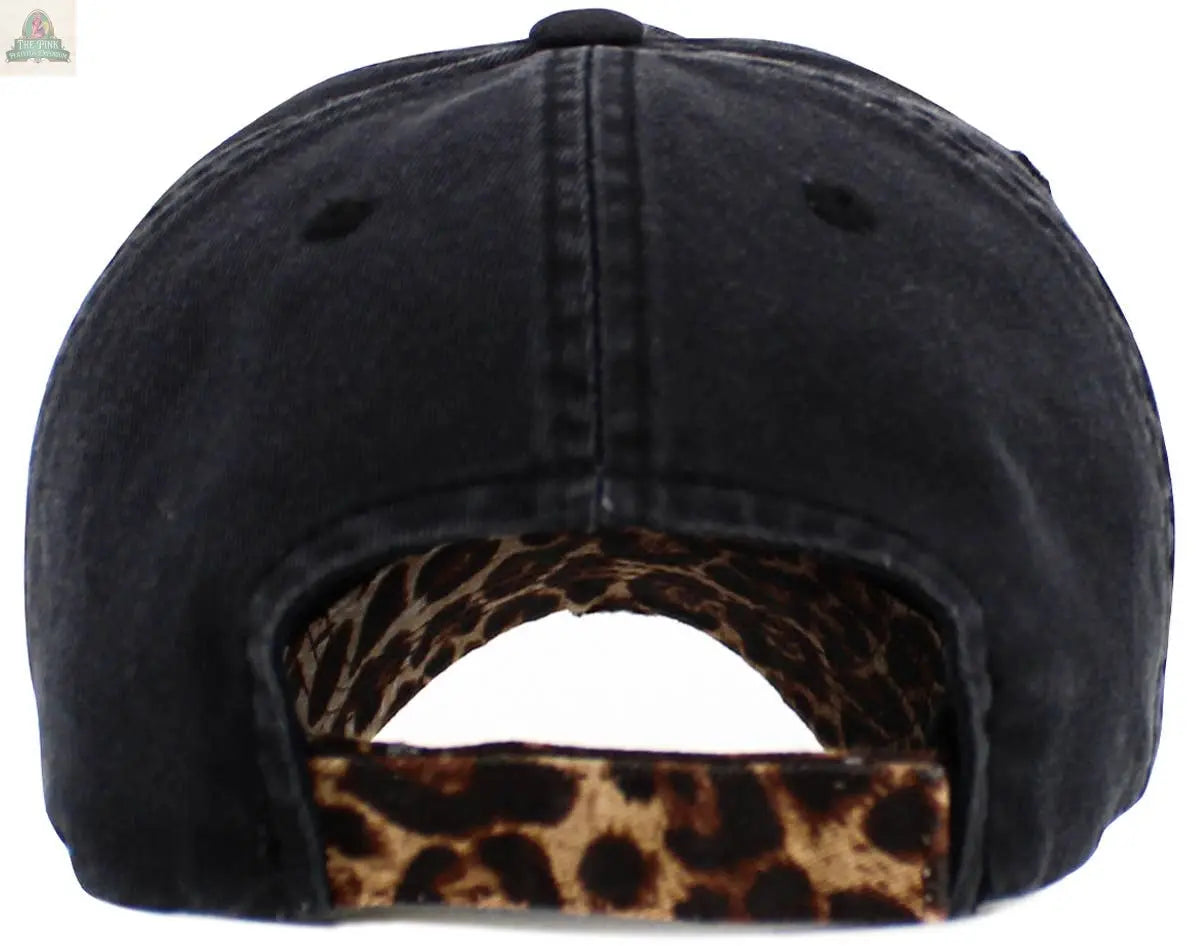 Camping Queen Vintage Ballcap: BLK KBETHOS