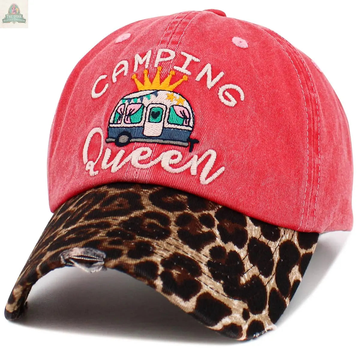 Camping Queen Vintage Ballcap: HPK KBETHOS