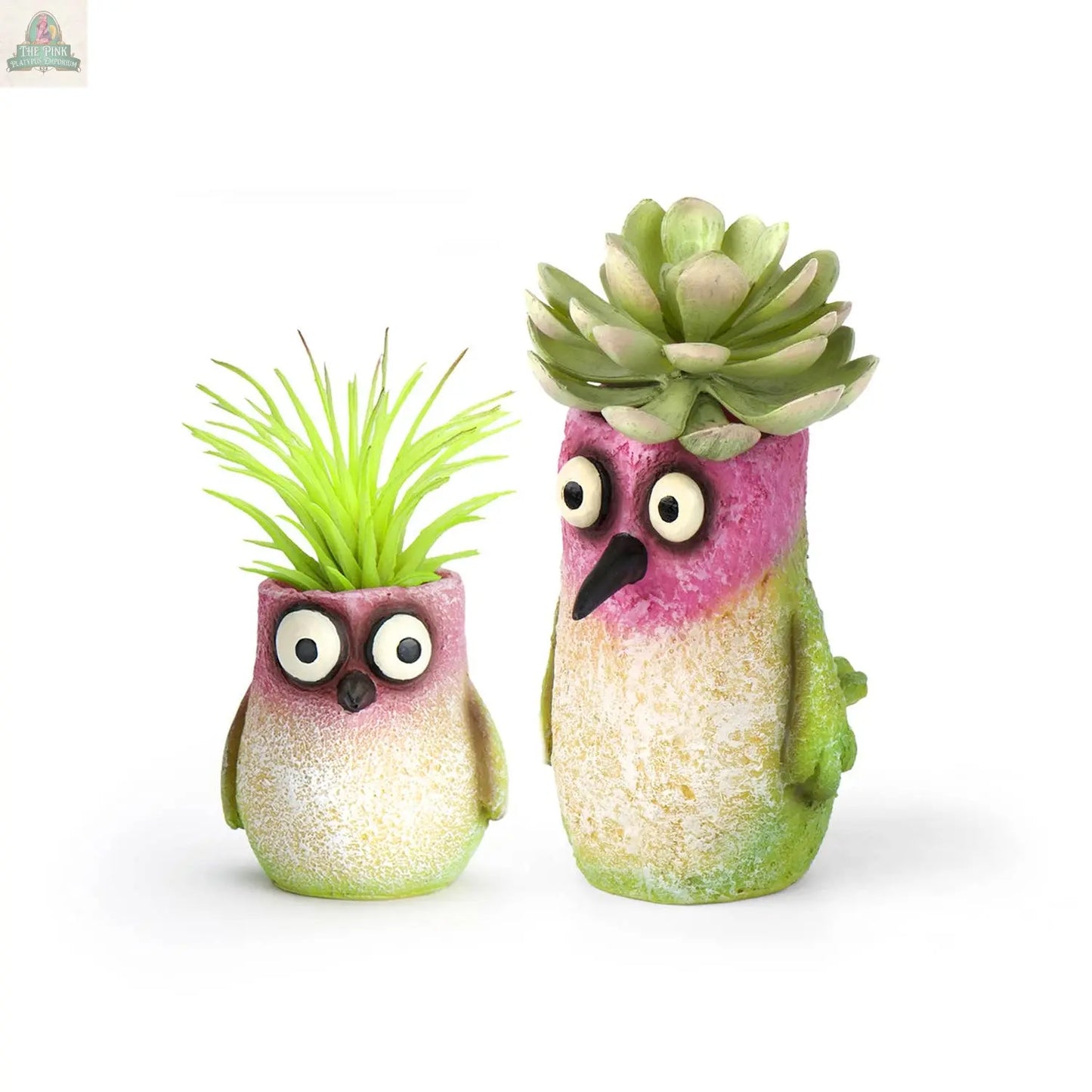 Flit Hummingbird Blobhouse Planter Pink Platypus Emporium