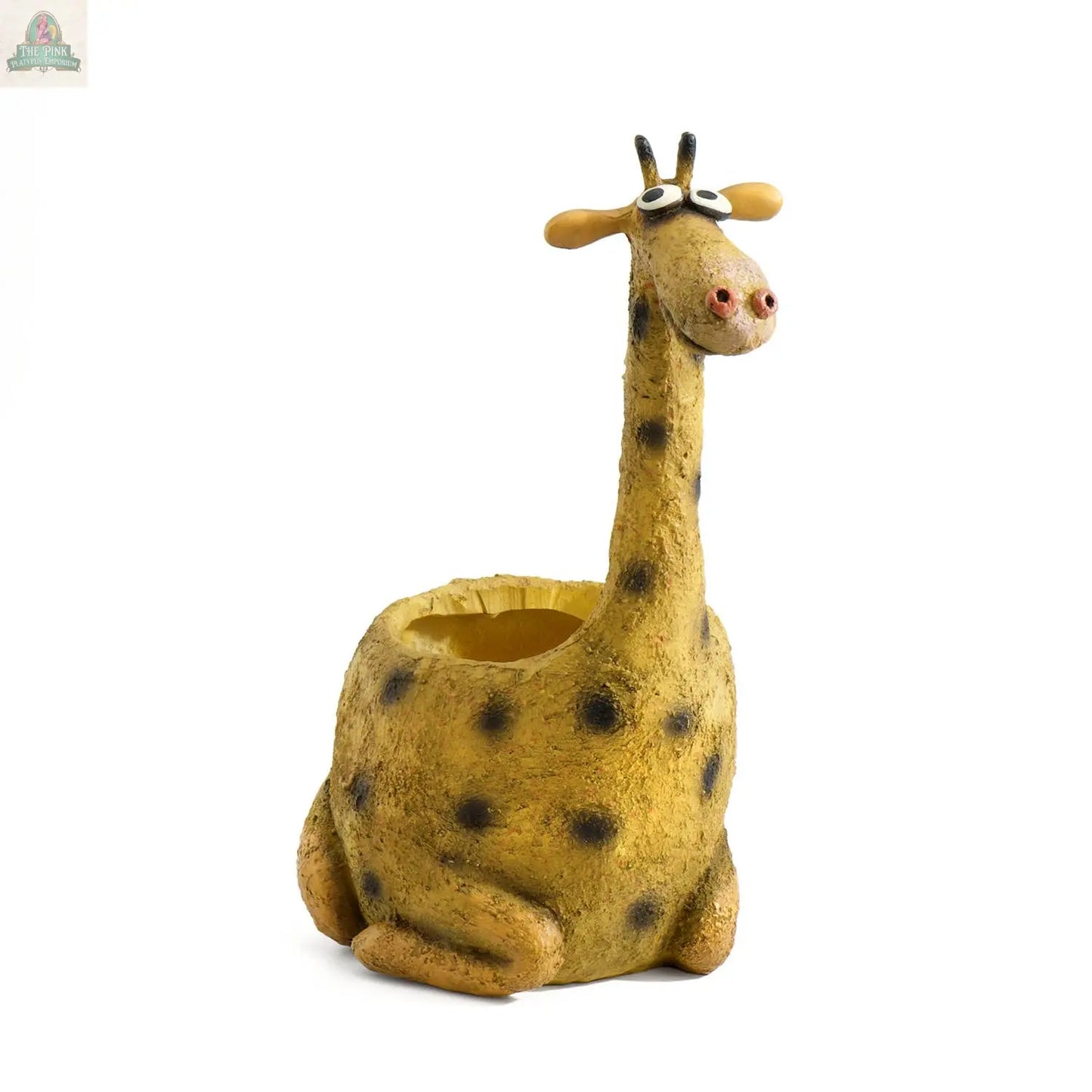 George the Giraffe Blobhouse Planter Pink Platypus Emporium