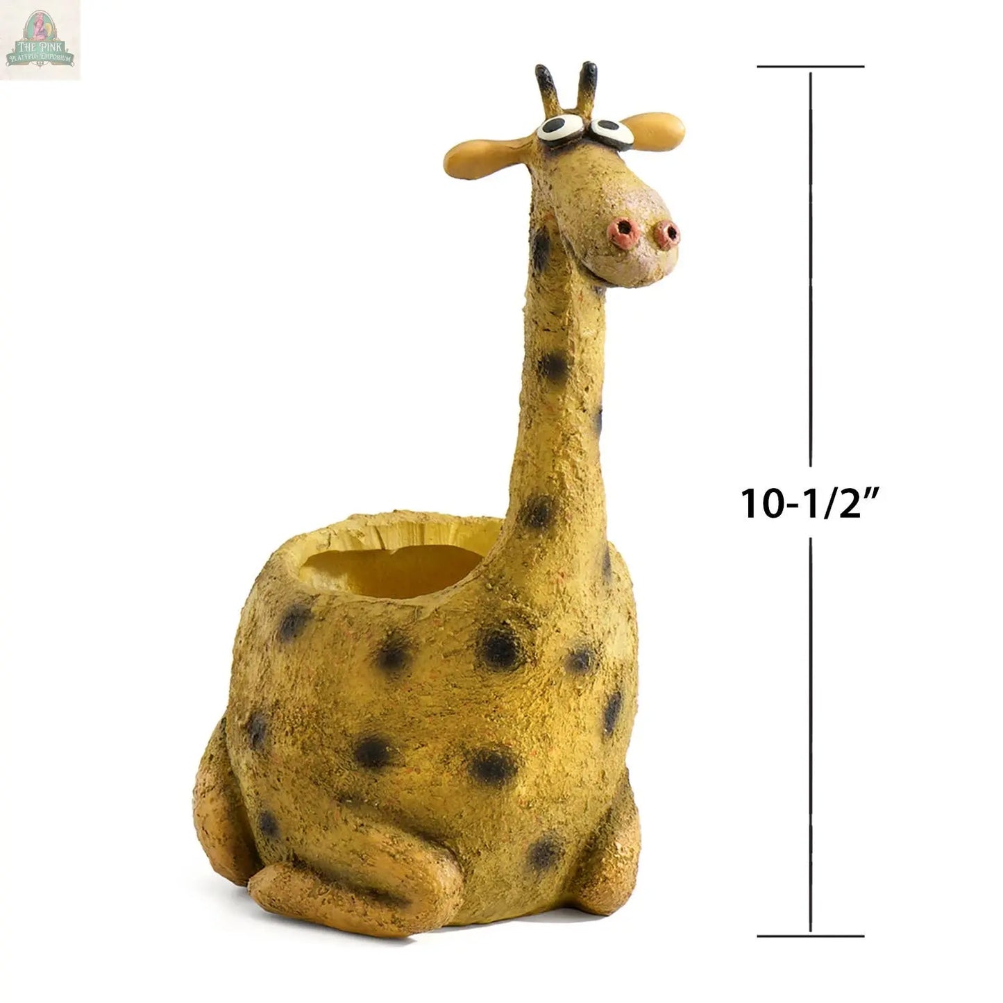 George the Giraffe Blobhouse Planter Pink Platypus Emporium