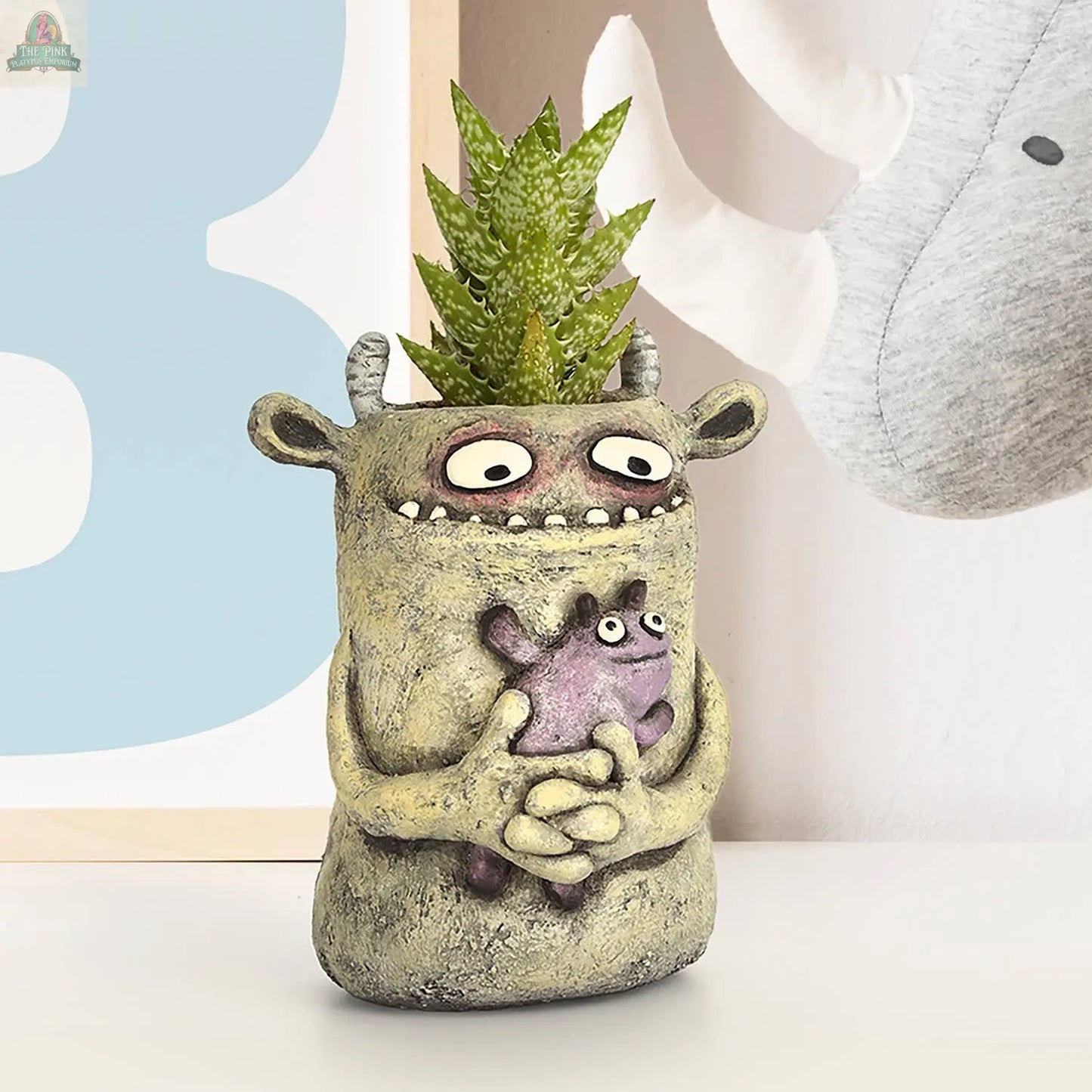 Honey Love Mama Blobhouse Planter #2 Pink Platypus Emporium