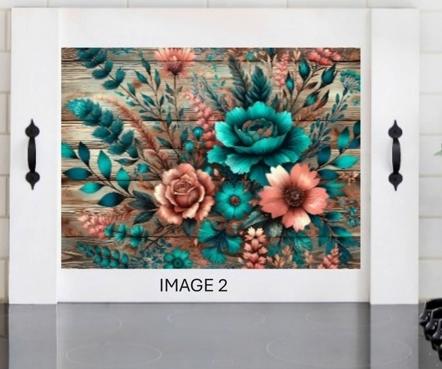 Stove Top Cover-Stove Cover Floral