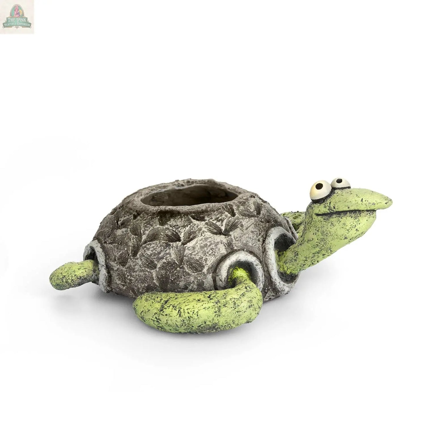 Kai, Sea Turtle Blobhouse Planter Pink Platypus Emporium