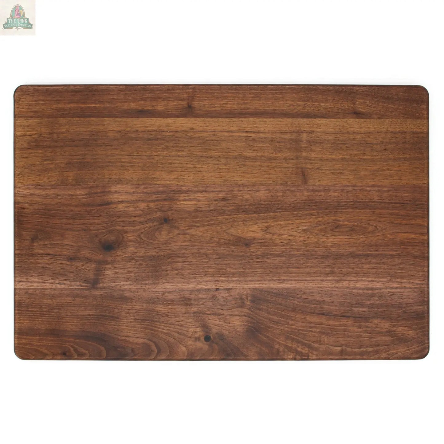 Large Wood Cutting Board With Juice Groove 18x12 Inches, Wood Cheese Board, Wooden Chopping Board, Wooden Cutting Board Made in the USA Pink Platypus Emporium