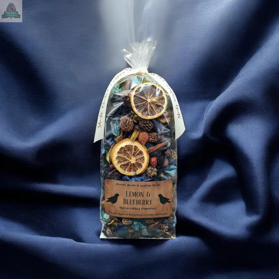 Lemon Blueberry Handcrafted Country Potpourri. Ahhhhmazing!: 5 cup Pink Platypus Emporium
