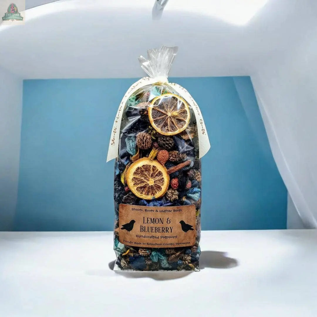 Lemon Blueberry Handcrafted Country Potpourri. Ahhhhmazing!: 5 cup Pink Platypus Emporium