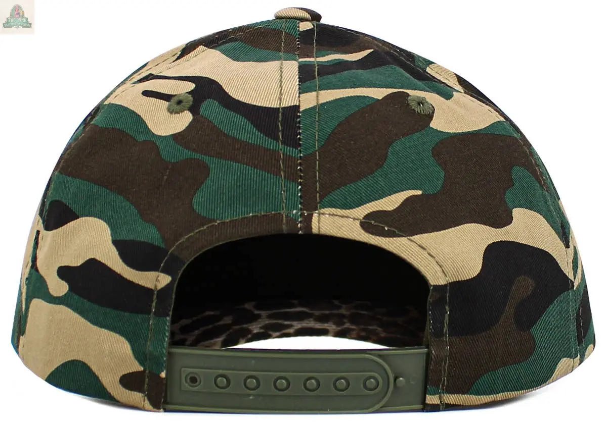 Leopard Heart Snapback: CAM KBETHOS