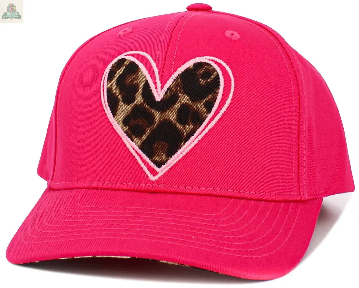 Leopard Heart Snapback: CAM KBETHOS