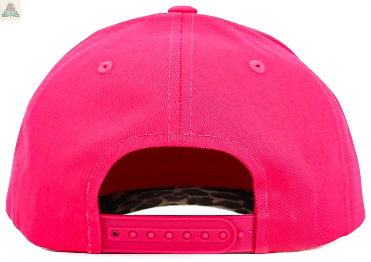 Leopard Heart Snapback: CAM KBETHOS