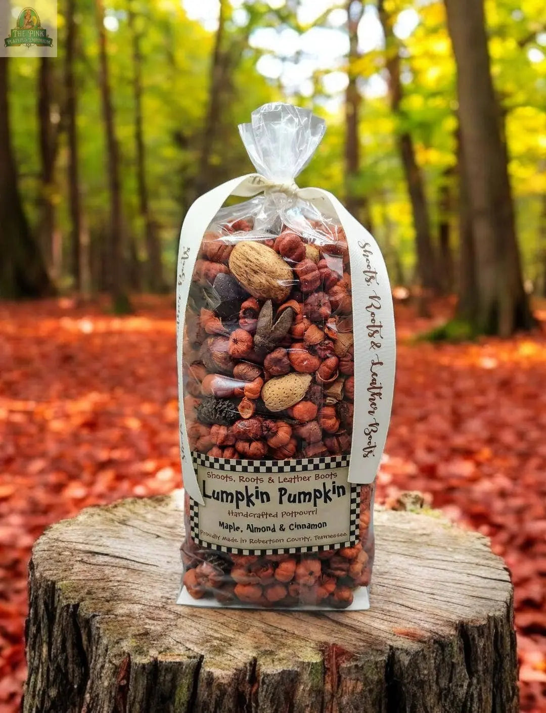 Lumpkin Pumpkin Handcrafted Country Potpourri. : 5 cup Pink Platypus Emporium