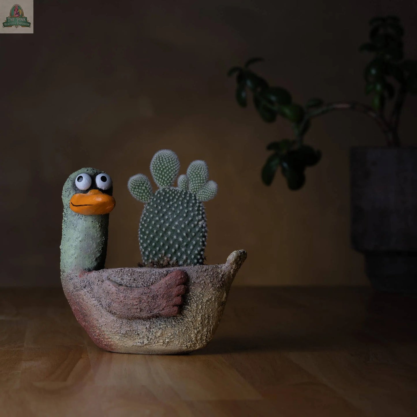 Mel the Mallard Blobhouse Planter Pink Platypus Emporium