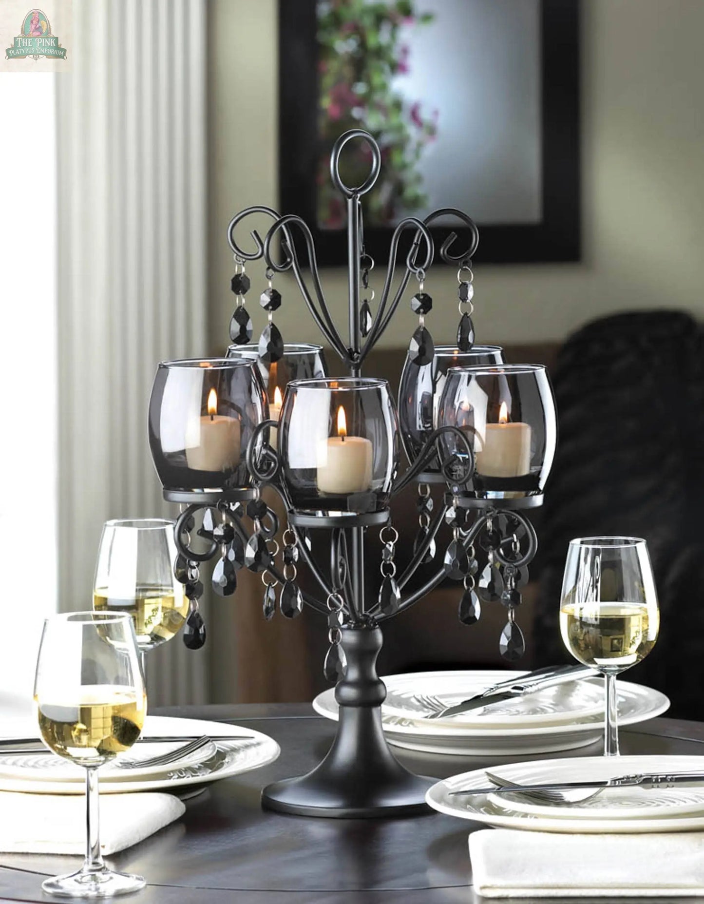 Midnight Elegance Candelabra Zingz Home