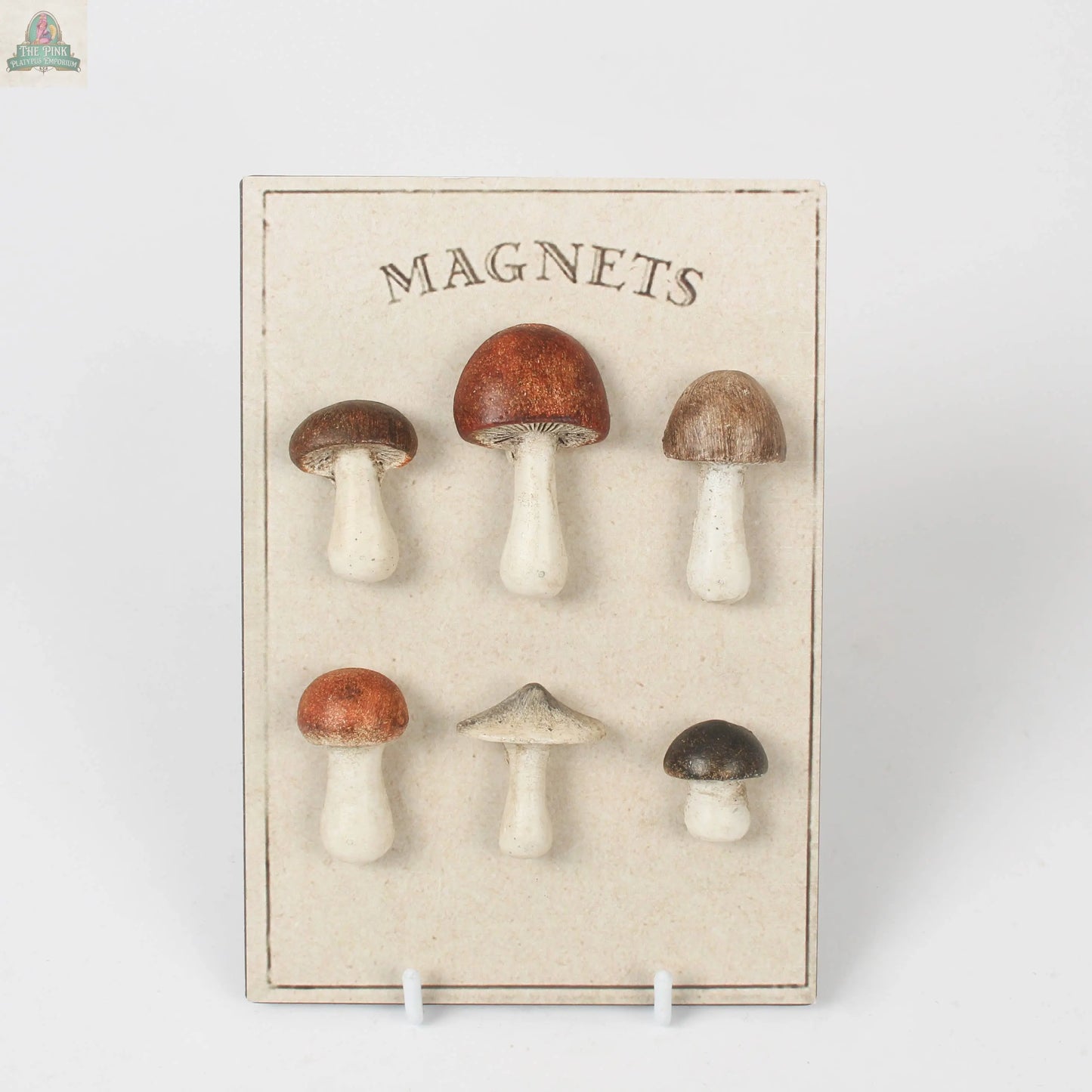 Mushroom Fridge Magnet Set Pink Platypus Emporium