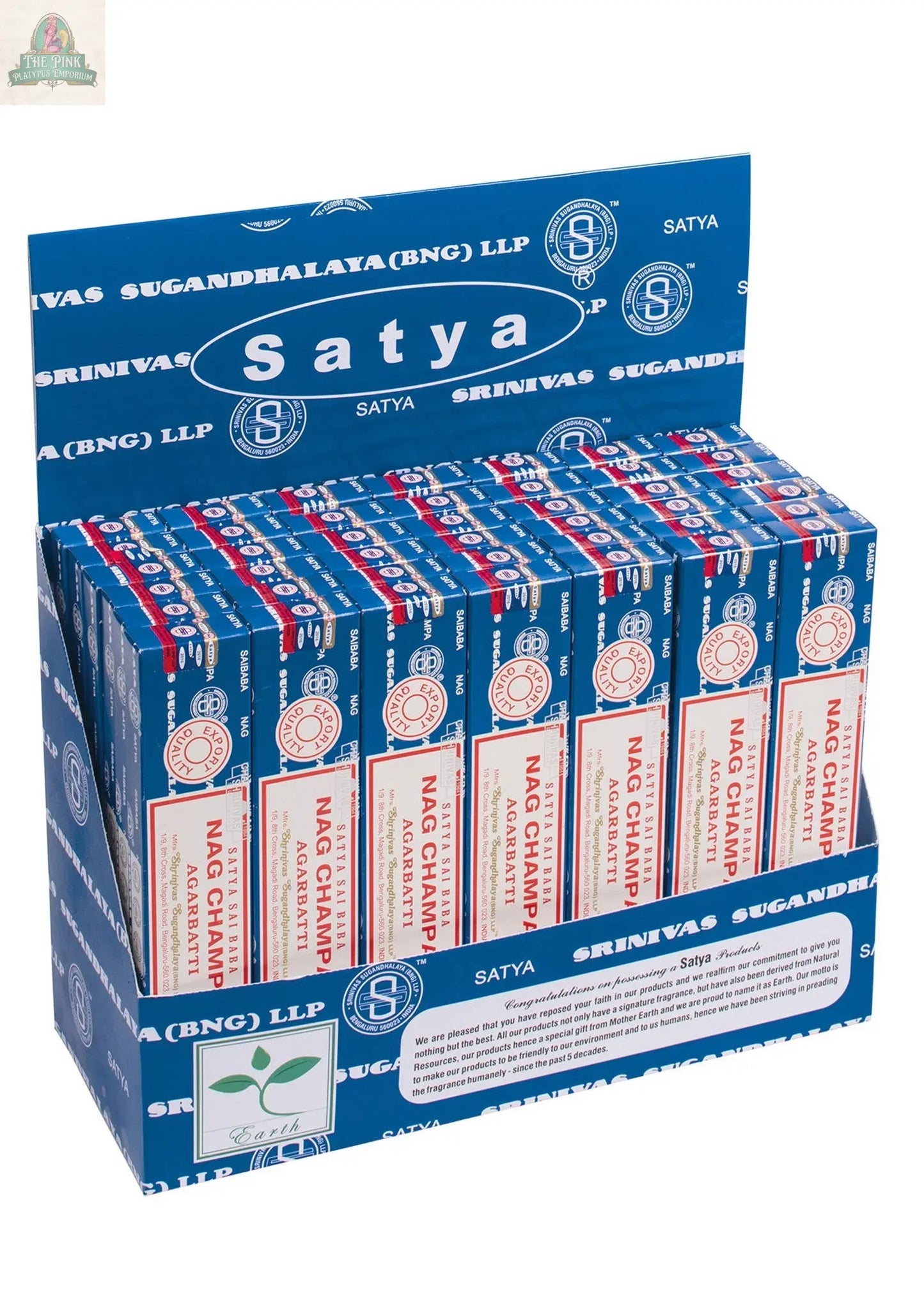 Original Satya Sai Baba Nag Champa Incense Sticks Namaste