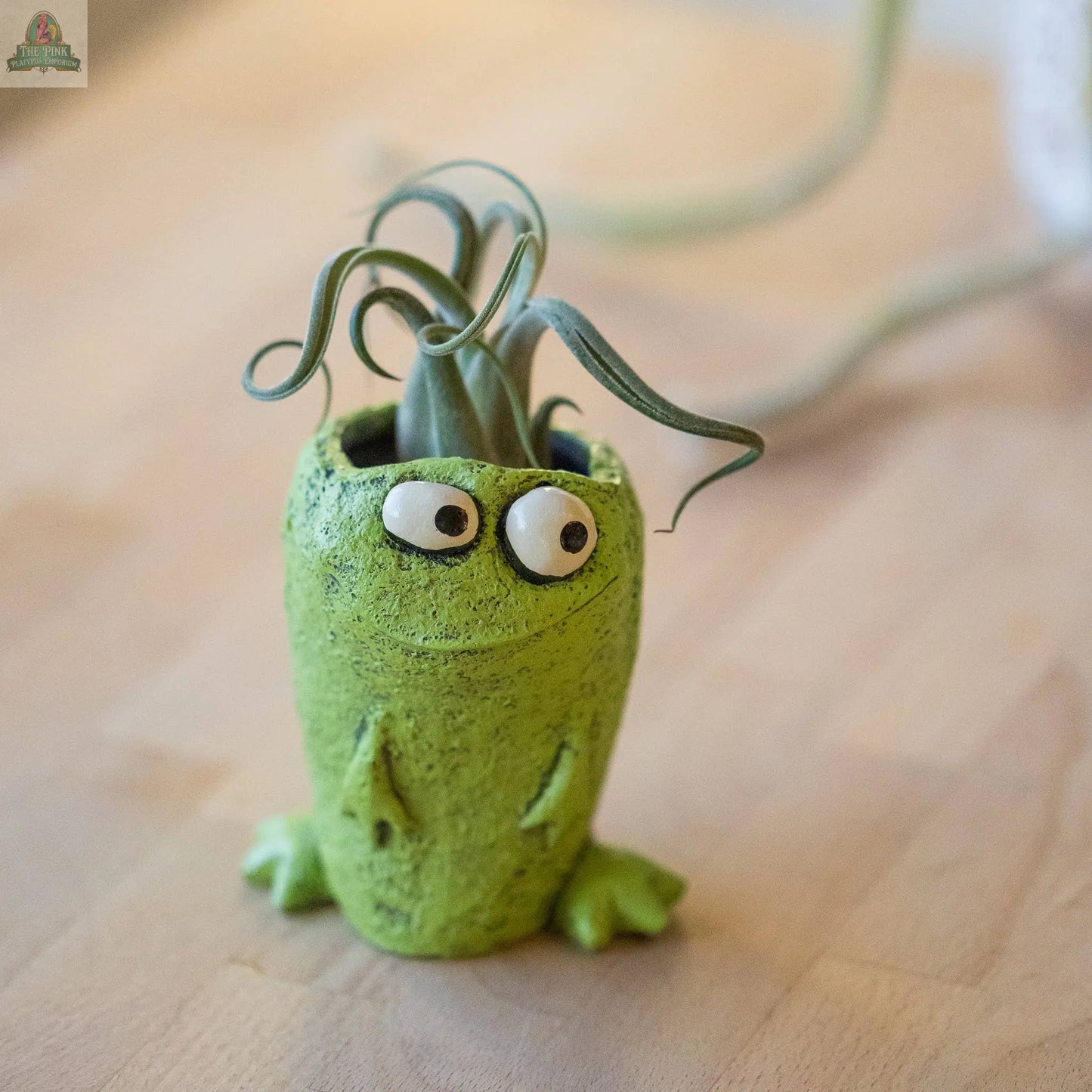 Orville Frog Blobhouse Planter Pink Platypus Emporium