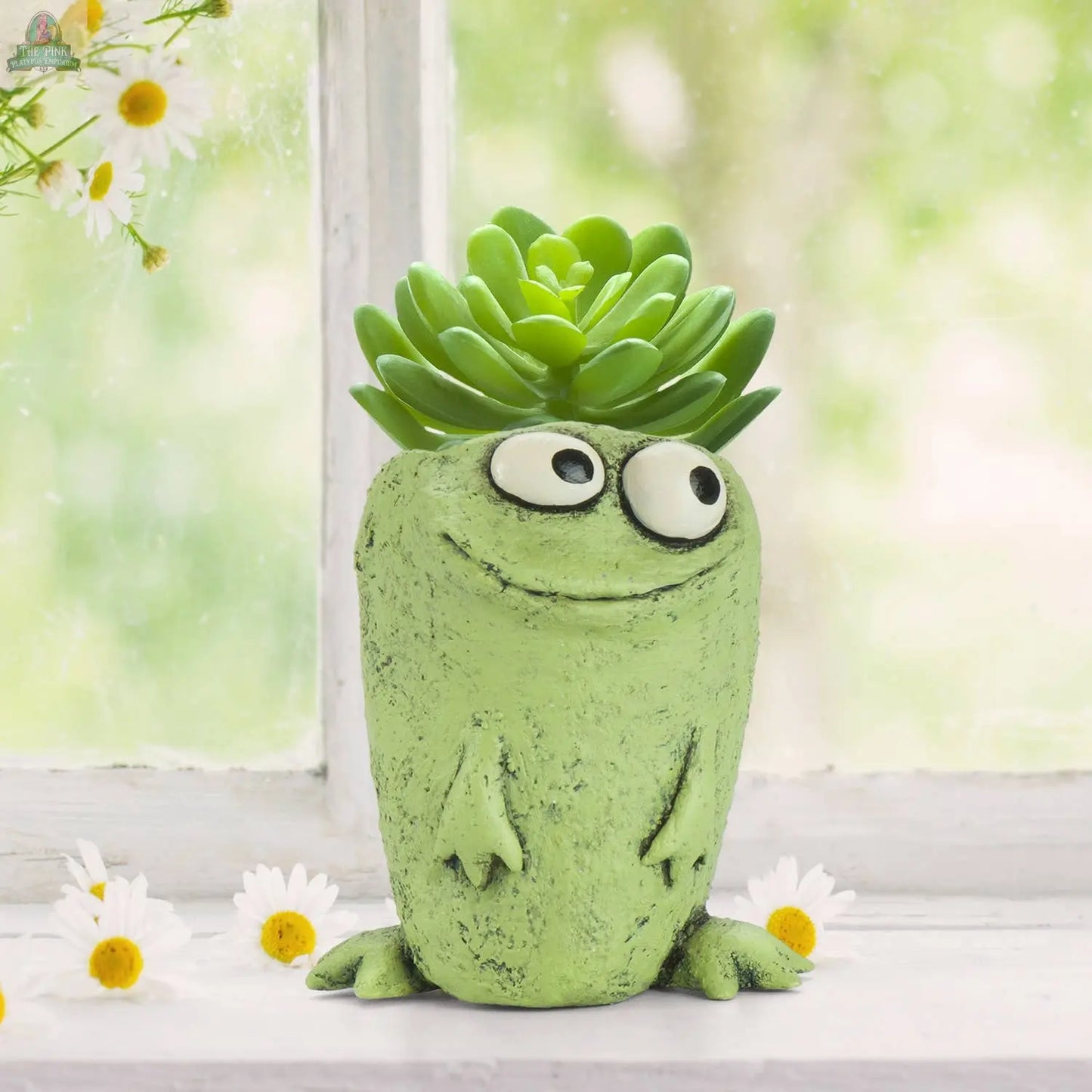 Orville Frog Blobhouse Planter Pink Platypus Emporium