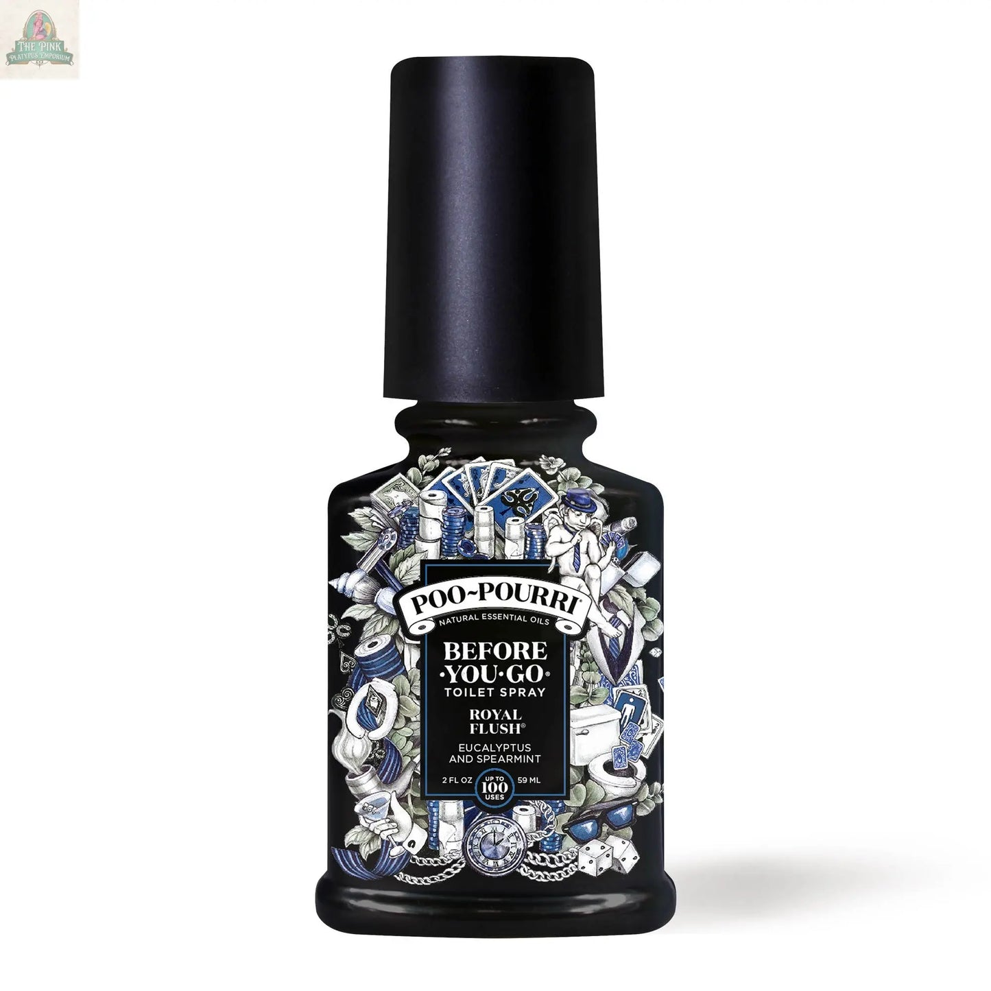 Poo~Pourri Master Crapsman Gift Set 2 pack 2 oz Pink Platypus Emporium