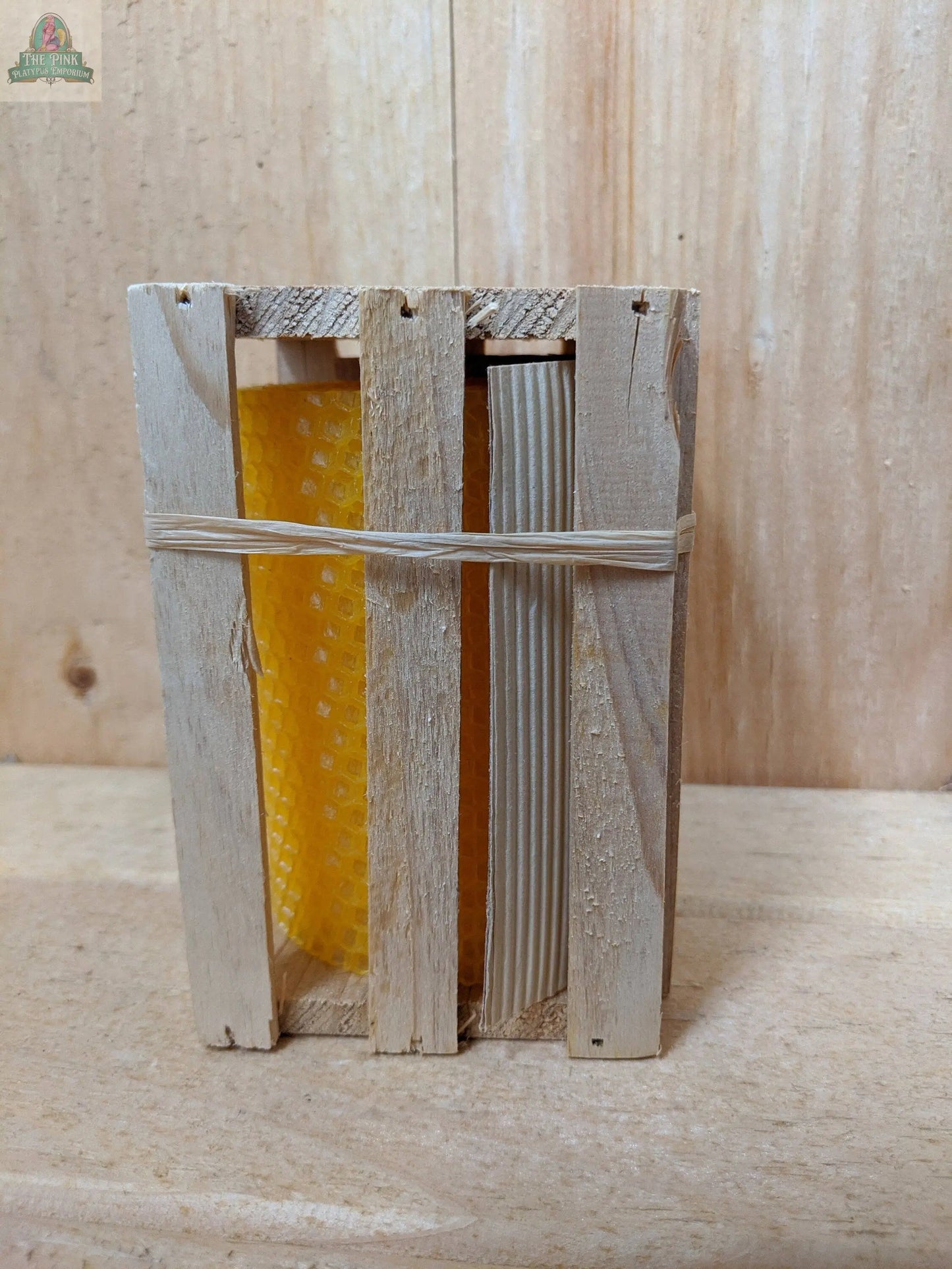Pure Beeswax Candles 34 W/Y: Yellow Green Pastures Wholesale