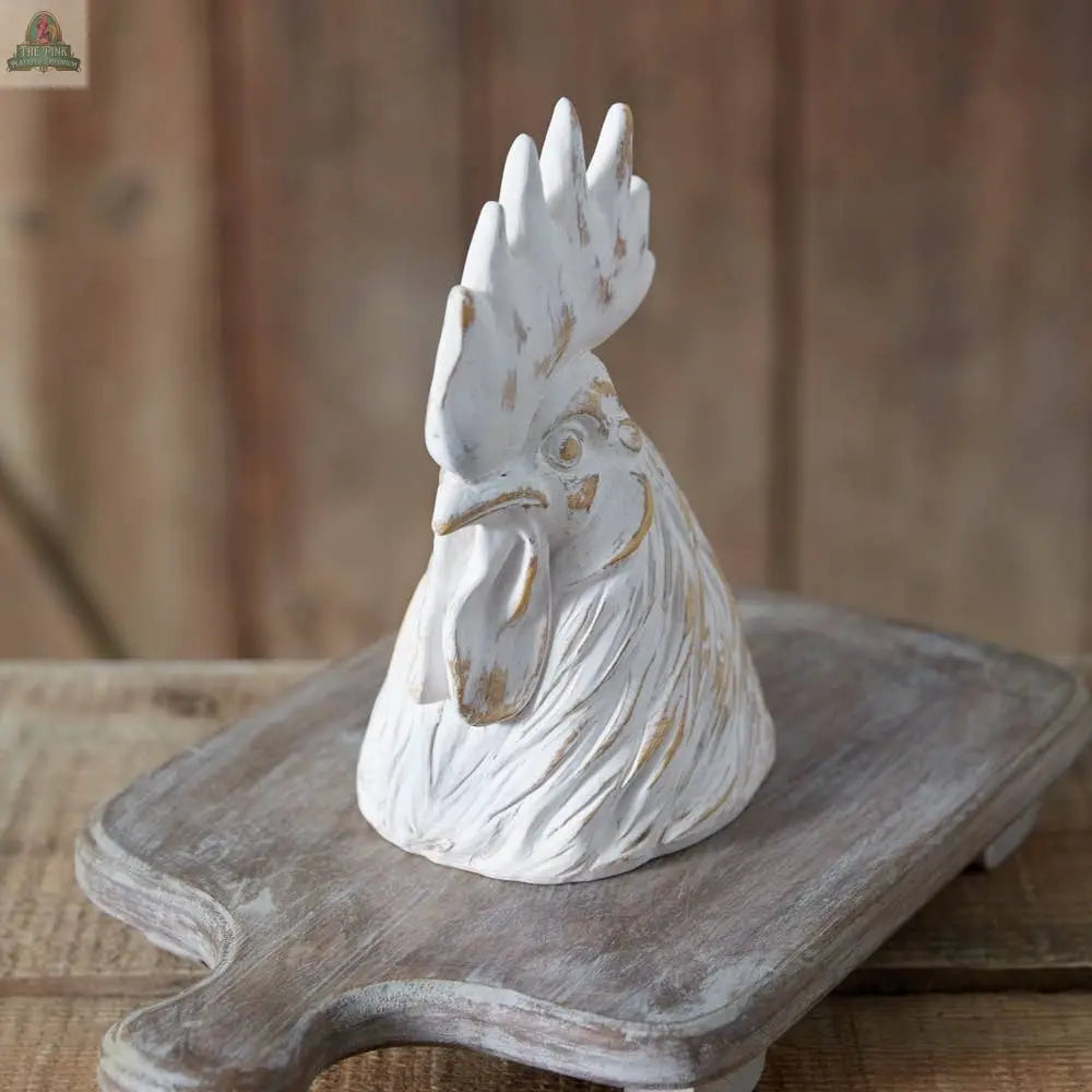 Rooster Head Sculpture CTW Home Collection