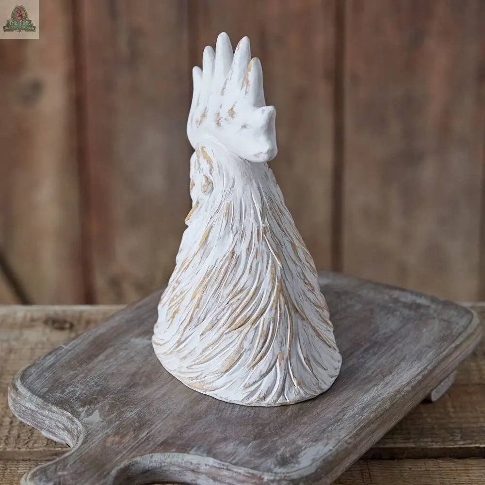 Rooster Head Sculpture CTW Home Collection