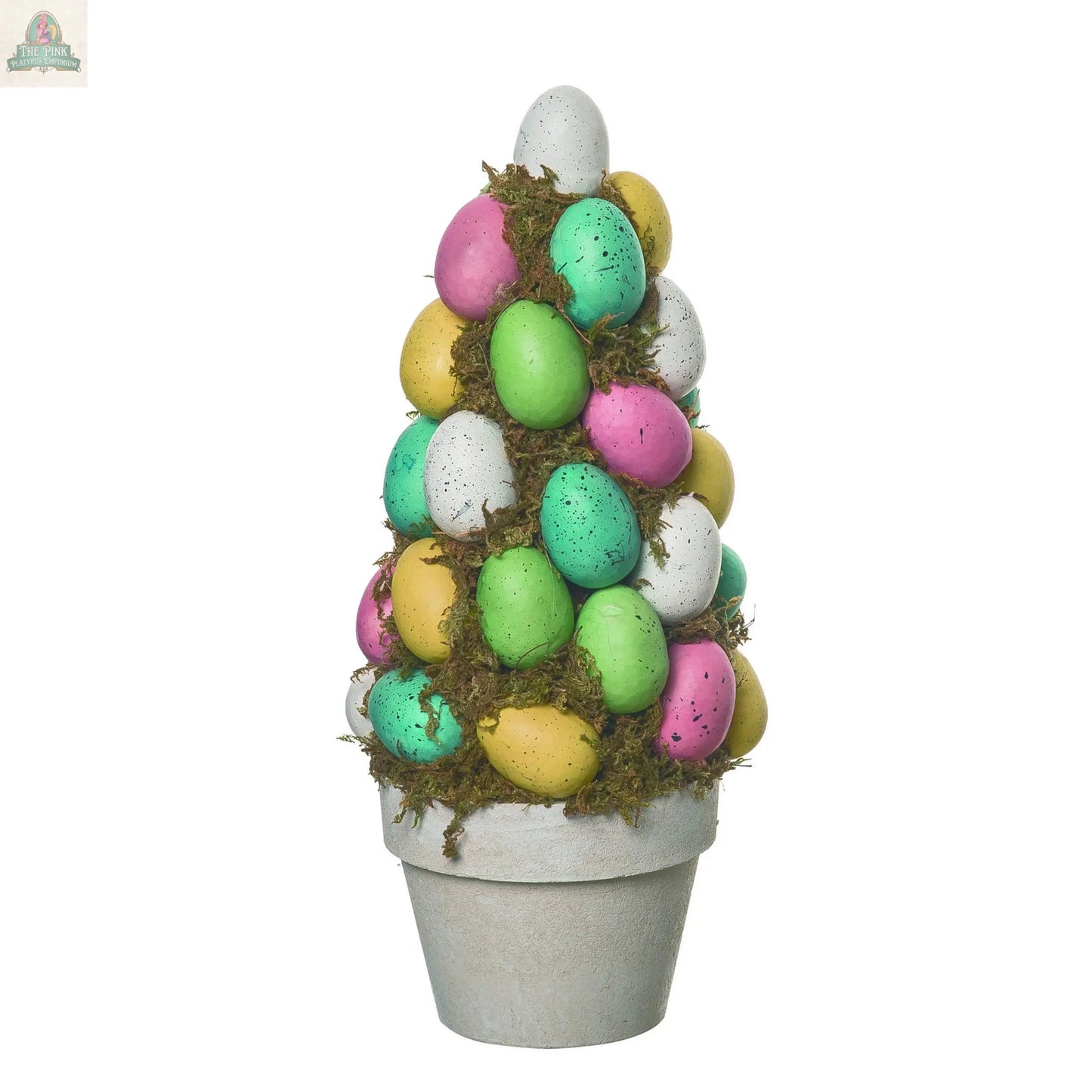 SALE Foam 14" Easter Egg Table Tree Transpac