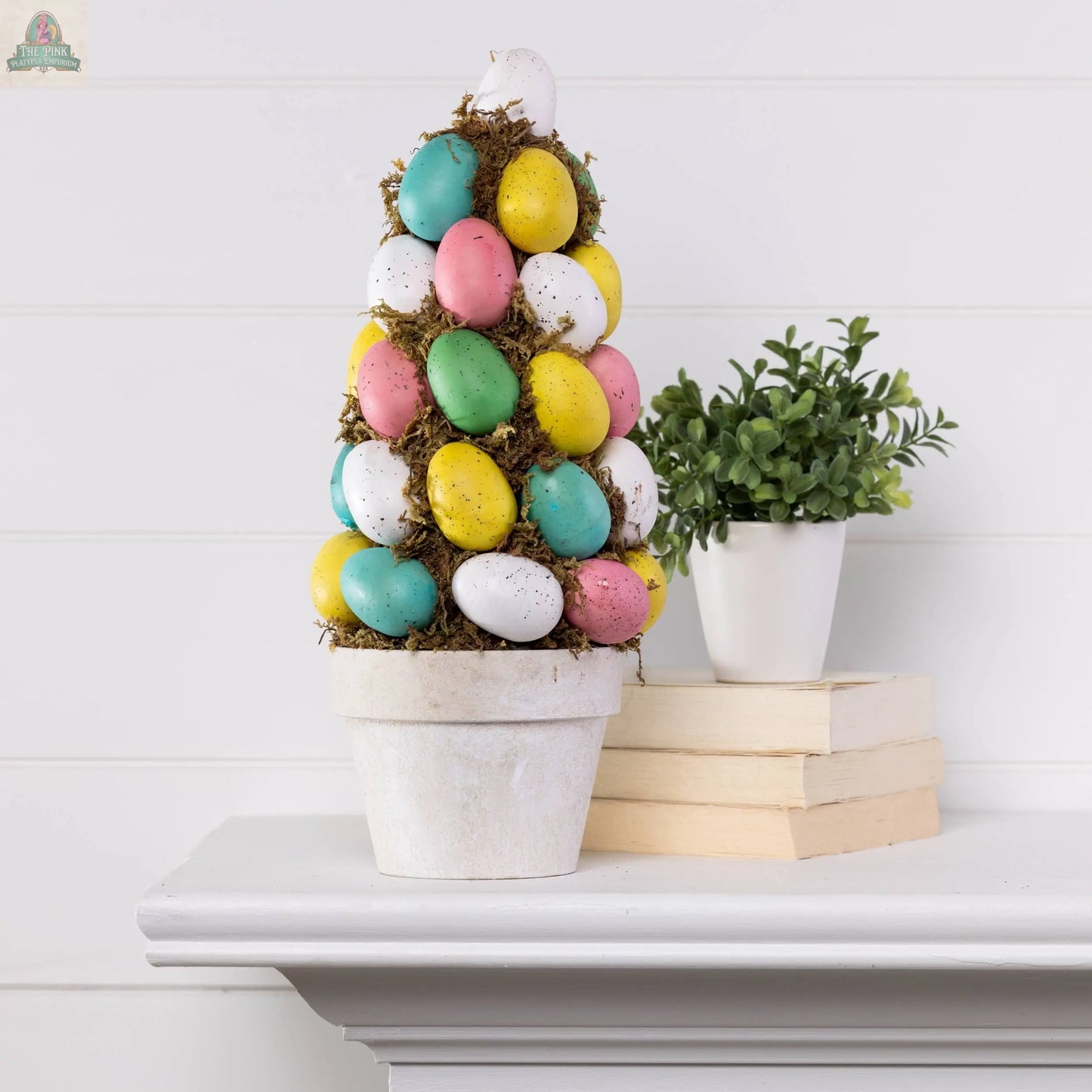 SALE Foam 14" Easter Egg Table Tree Transpac