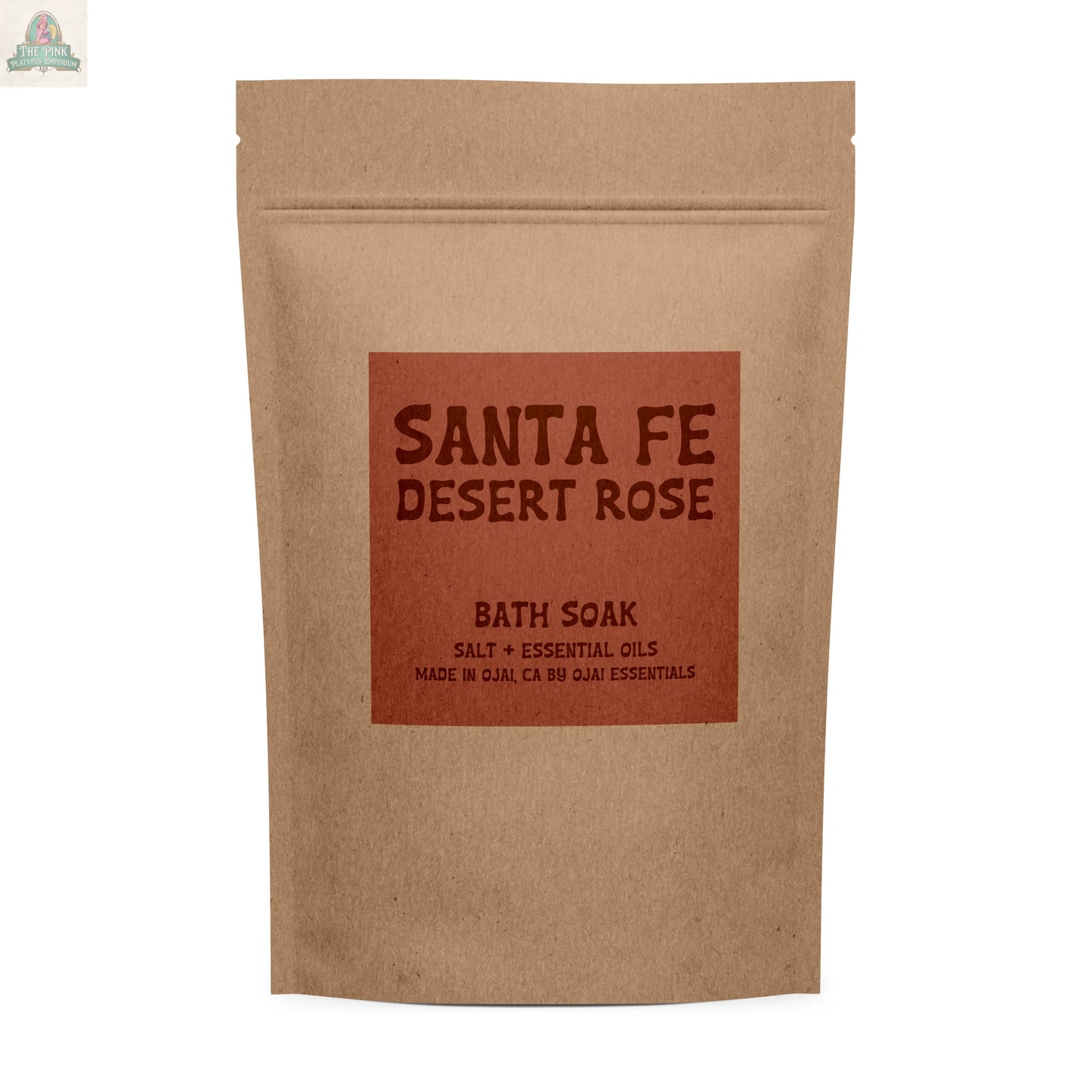 Santa Fe Desert Rose Bath Soak | Epsom Salt & Oils: 5 oz Pink Platypus Emporium