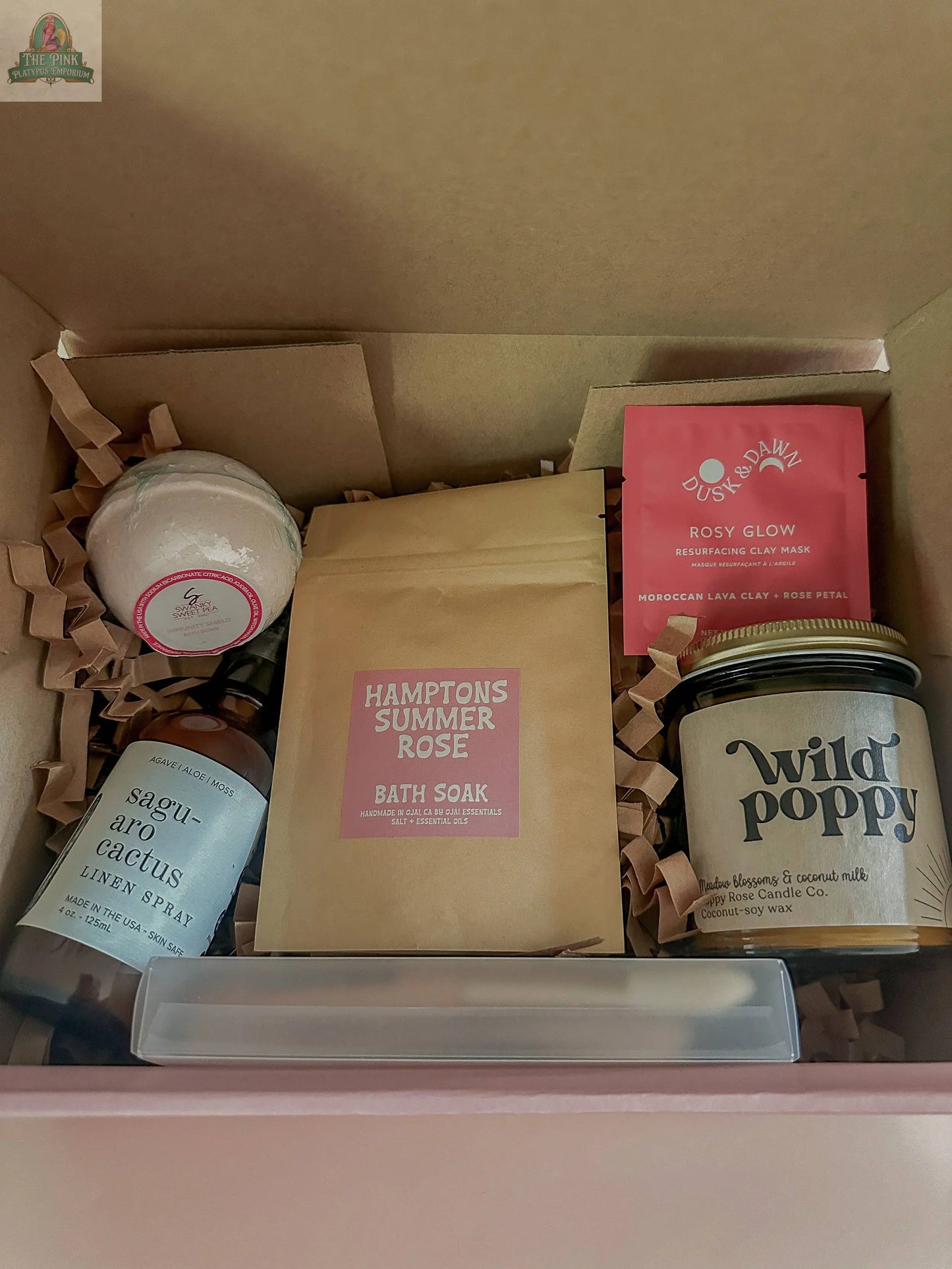 Santa Fe Desert Rose Bath Soak | Epsom Salt & Oils: 5 oz Pink Platypus Emporium