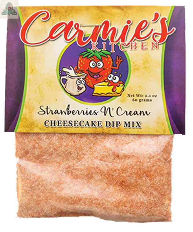 Strawberries N Cream Cheesecake Dip Carmie's Kitchen