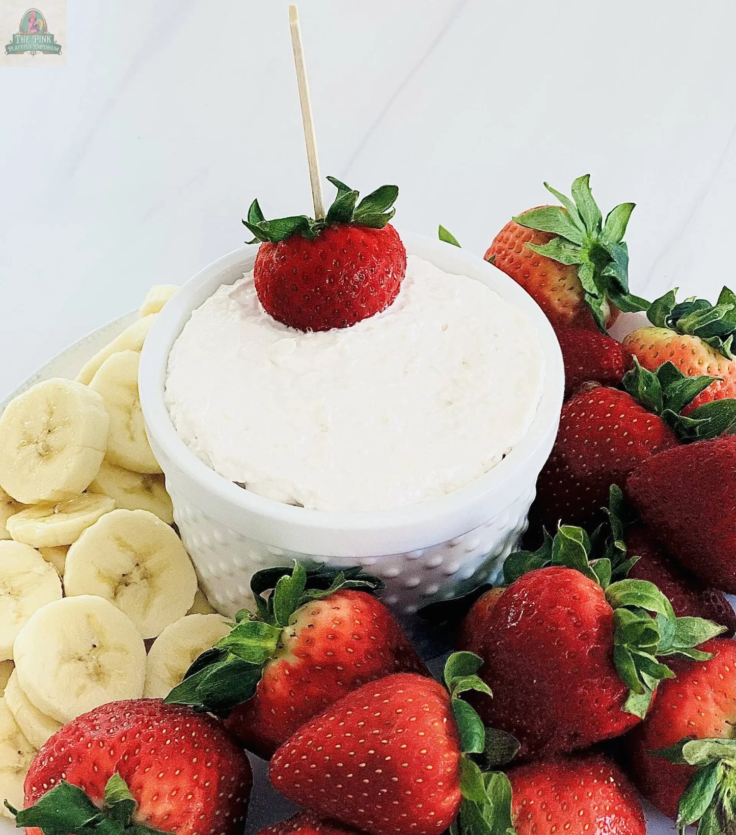 Strawberries N Cream Cheesecake Dip Carmie's Kitchen