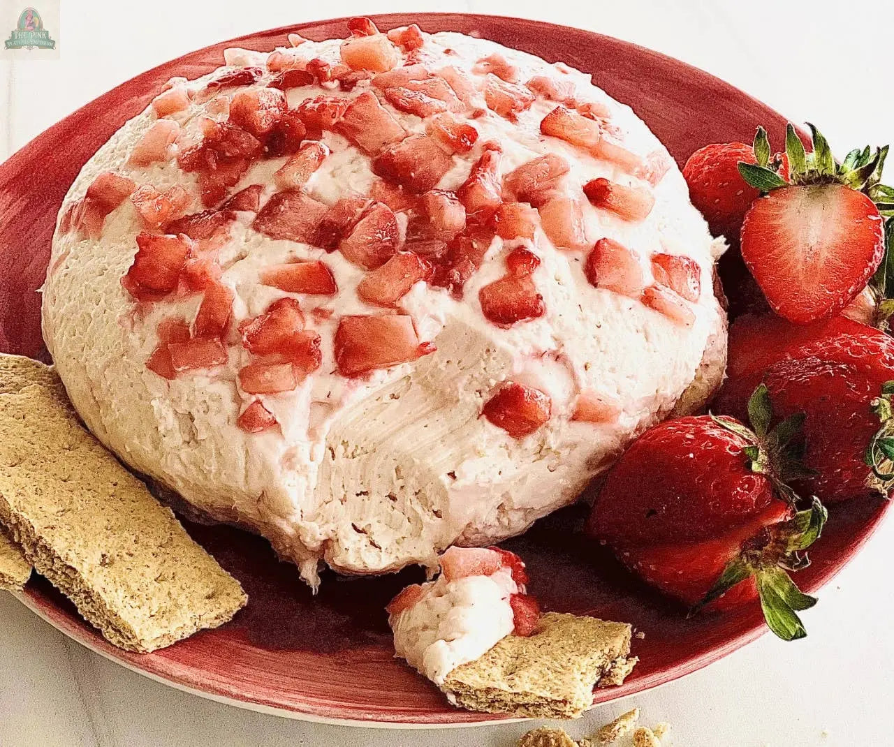 Strawberries N Cream Cheesecake Dip Carmie's Kitchen