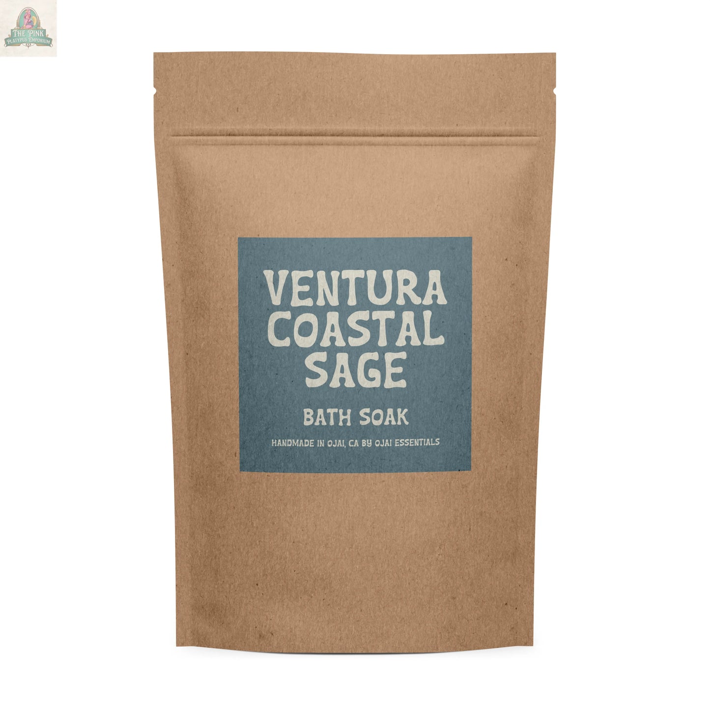 Ventura Coastal Sage Bath Soak | Epsom Salt & Oils: 5 oz Pink Platypus Emporium