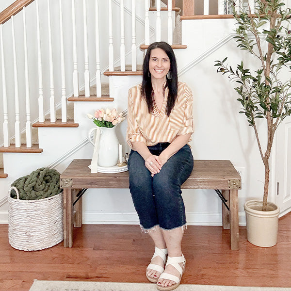 Vintage-Inspired Reclaimed Wood Folding Bench Pink Platypus Emporium