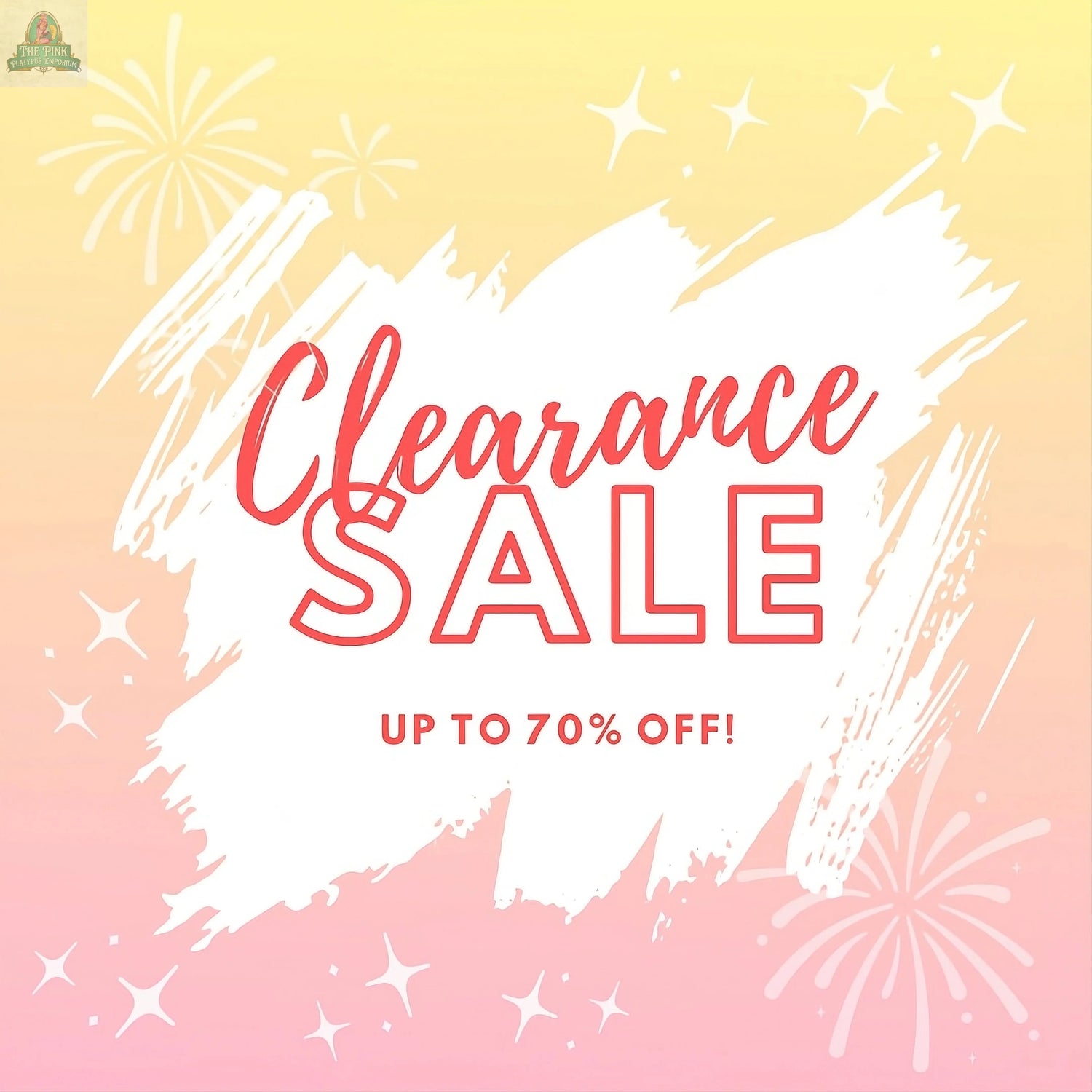 Clearance-Cheaper-Than-Therapy-and-Way-Prettier Pink Platypus Emporium