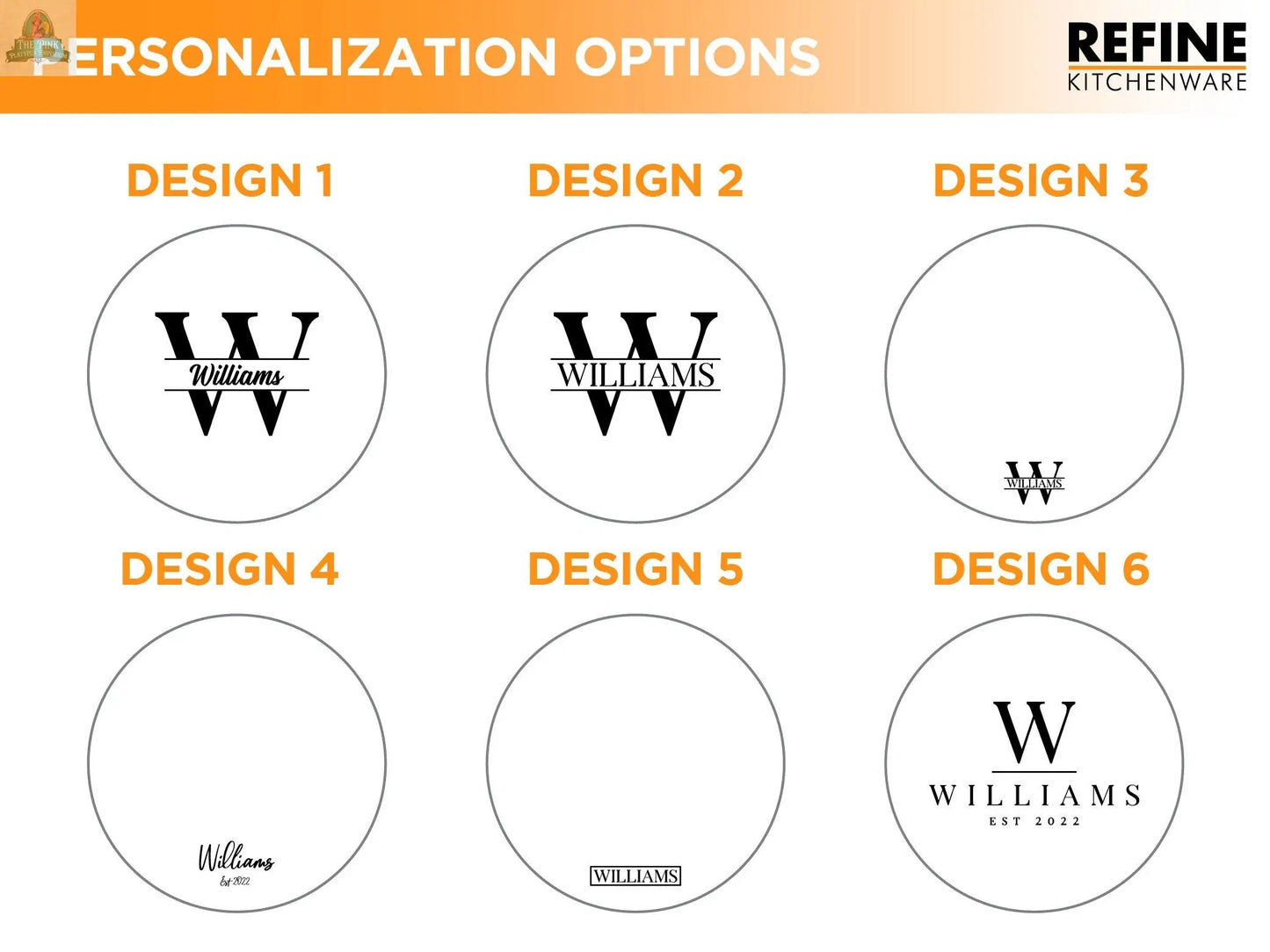 18" Walnut Personalized Round Board with Juice Groove, 18” Round Personalized Charcuterie Board, Wedding Gift, Gift For the Couple, USA Made Pink Platypus Emporium