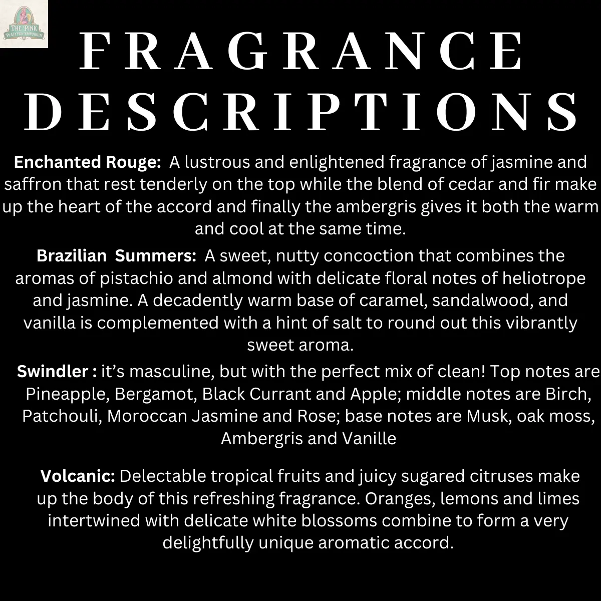 2 oz. Diffuser Oils: Enchanted Rouge Pink Platypus Emporium