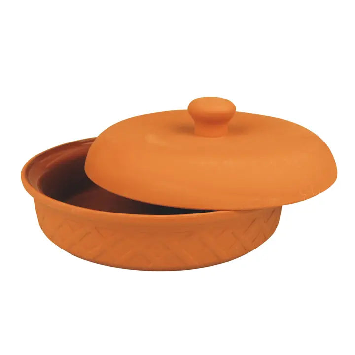 Terra Cotta Tortilla Warmer, 8.5" X 4.25"