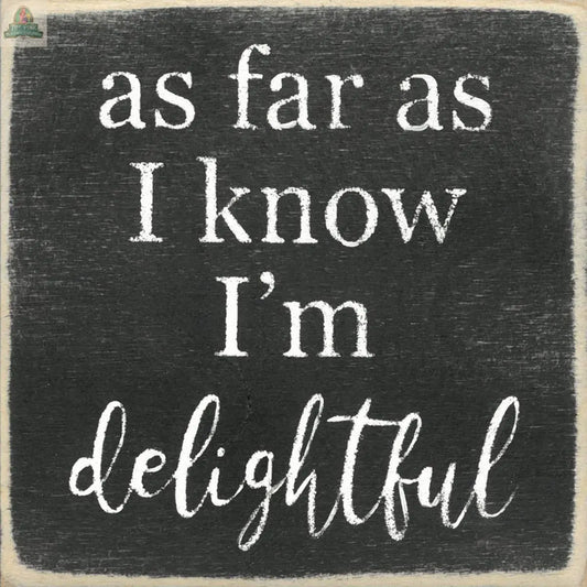 4X4-207 I'm Delightful Gar Wholesale Inc.