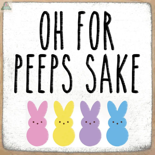 4X4-Oh For Peeps Sake Pink Platypus Emporium
