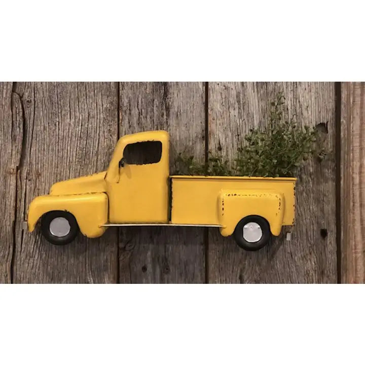 Vintage Half Truck Wall Planter
