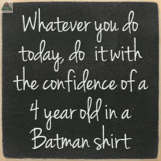 5X5- Batman Shirt Pink Platypus Emporium