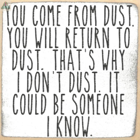 5X5- Dust To Dust Pink Platypus Emporium