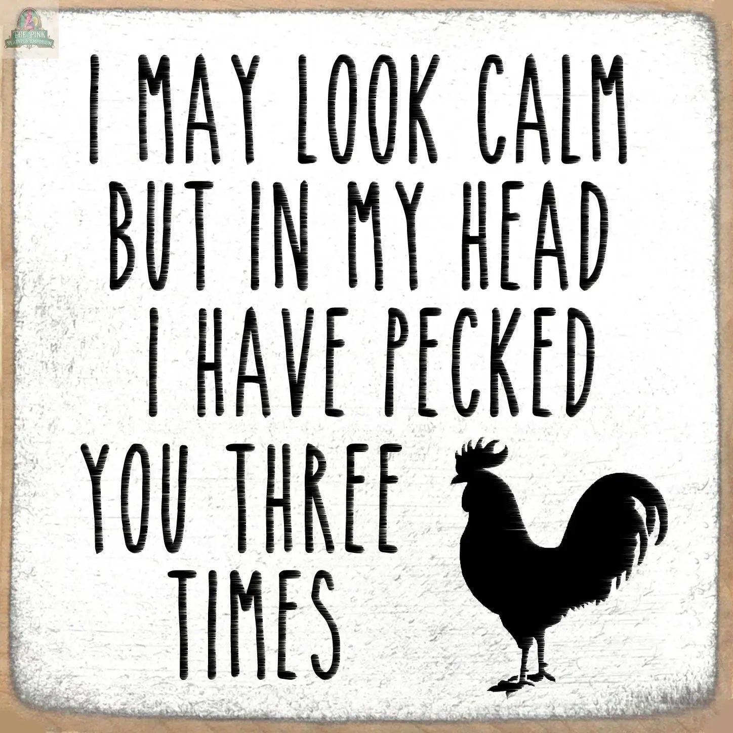 5X5- Pecked You Pink Platypus Emporium