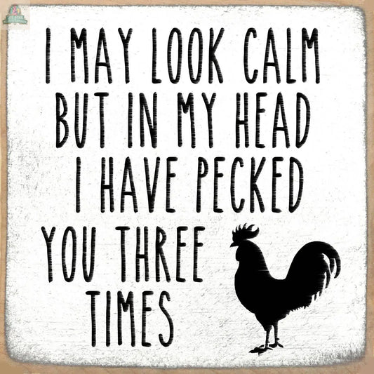 5X5- Pecked You Pink Platypus Emporium