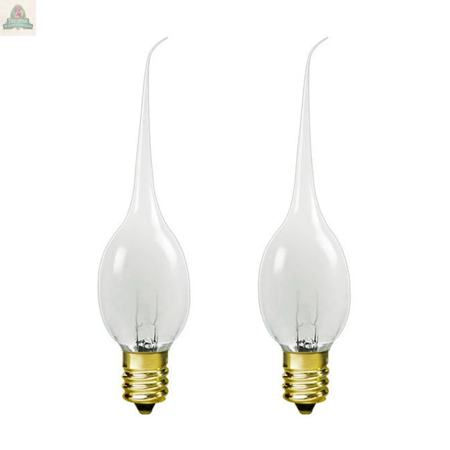 6 Watt Silicone Bulb Candelabra Base 2 pack Irvin's Tinware